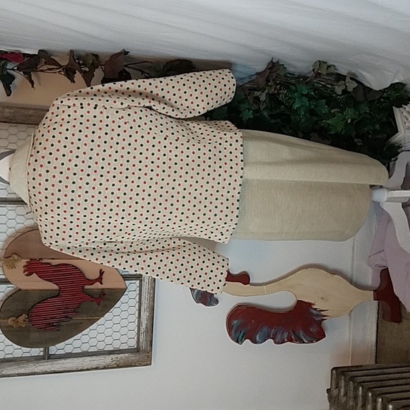 VINTAGE 1970's Polyester Dress - Picture 5 of 16